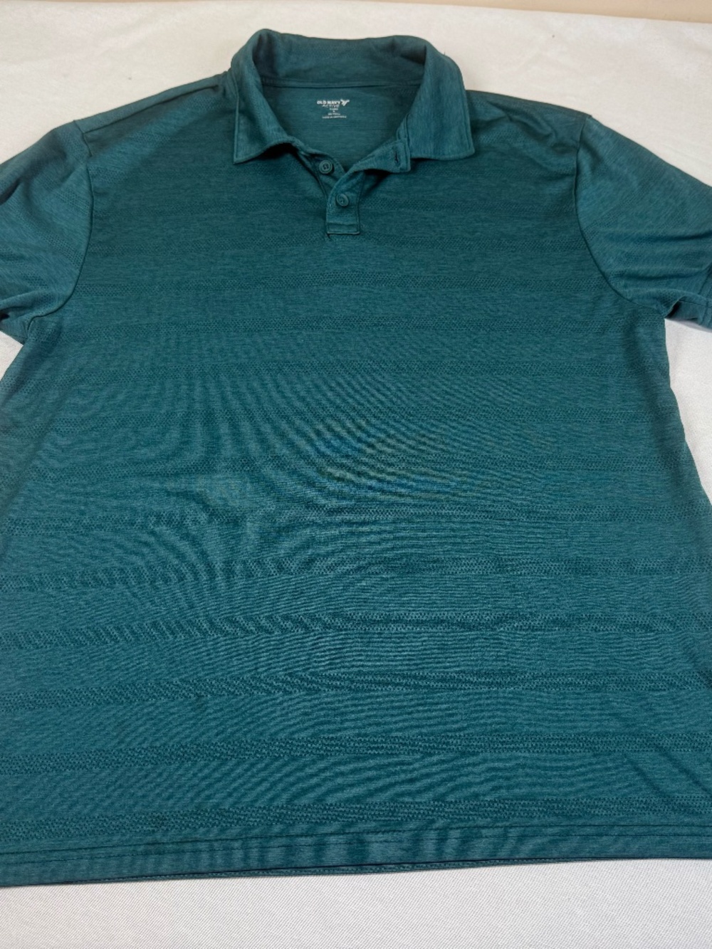 Old Navy Active Men's Athletic Short Sleeve Polo Size Large - Green